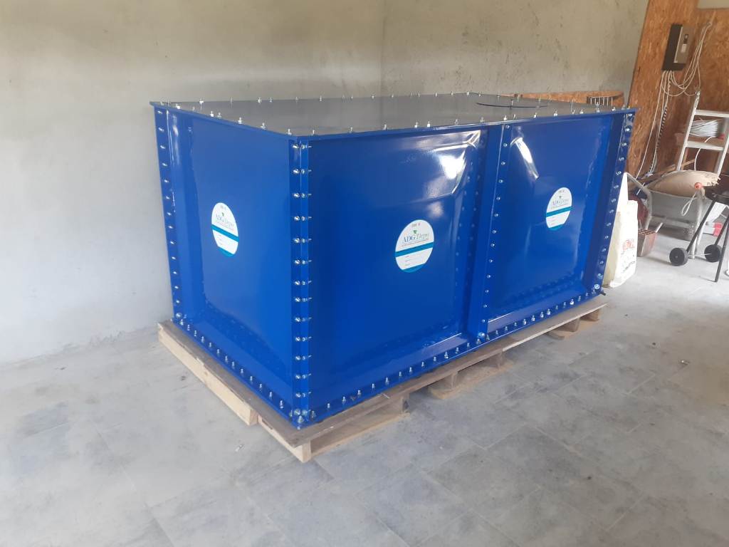 Termoplastik kaplamalı galvaniz depo